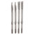 Bosch 2607017368 Chisel Set 4-Piece SDS Max Flat & Pointed Chisels