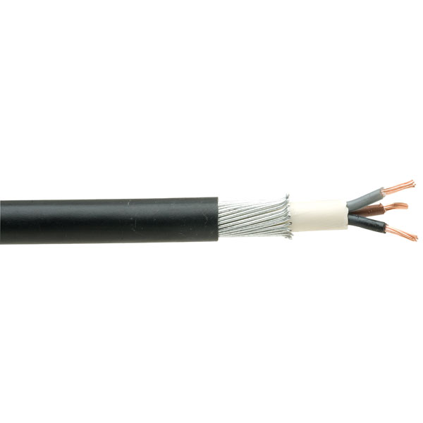 Unistrand 6943xlh 2 5mm 3 Core Steel Wire Armoured Cable Per Metre Rapid Online