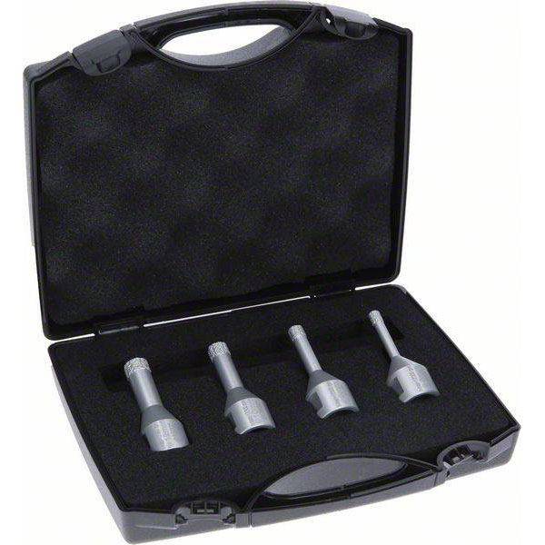 Bosch 2607017579 Dry Speed Diamond Drill Bit Set 4 pieces Long Life