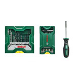 Bosch 2607017655 Mini X-Line Bit Set 41pieces with Hand Screwdriver
