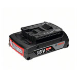 Bosch 2607336906 Tool Battery 18V 2Ah Li-Ion GBA M-B with ECP