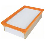 Bosch 2607432052 Flat-pleated Filter H-Class (HEPA) for GAS 35 H AFC PTFE