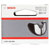 Bosch 2607432053 Gen VI Dust Filter for Small Angle Grinders Easy Mount