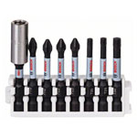 Bosch 2608522328 Impact Power Bit Insert Pack 50mm PH1 PH2 PH3 PZ2 PZ3