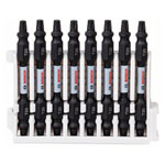 Bosch 2608522339 Pick and Click Twin Blade Set Robust 8-Piece Bit Set