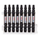 Bosch 2608522340 Impact Double Ended Bit Pack 65mm 8xT25 Pick & Clic
