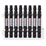 Bosch 2608522341 Impact Double Ended Bit Pack 65mm 8xT30 Pick & Clic