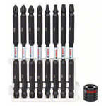 Bosch 2608522347 Twin Blade Set 8-Piece Robust for Impact Screwdrivers