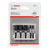 Bosch 2608522350 Impact Control 1/4 Hex Bit Set Durable for Heavy Use