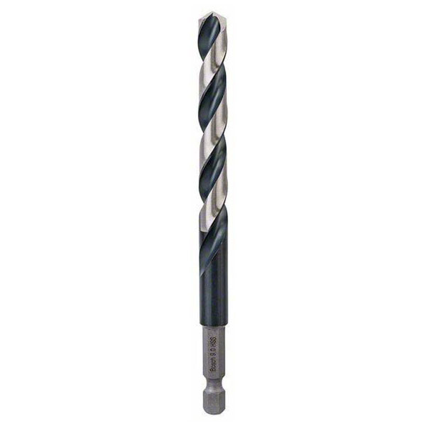 Bosch 2608577062 HSS Twist Drill Bit 9mm 1piece Hex Shaft Impact C...