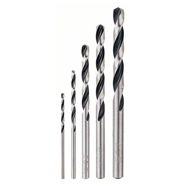 Bosch 2608577345 PointTeQ Metal Twist Drill Bit Set 2-6mm 5-piece