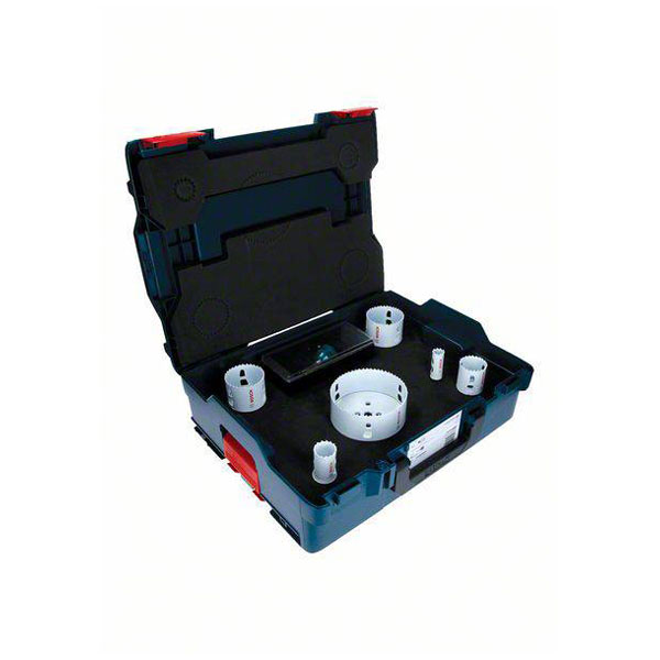 Bosch 2608594270 Hole Saw Set 8-Piece For Wood & Metal 20-114 mm