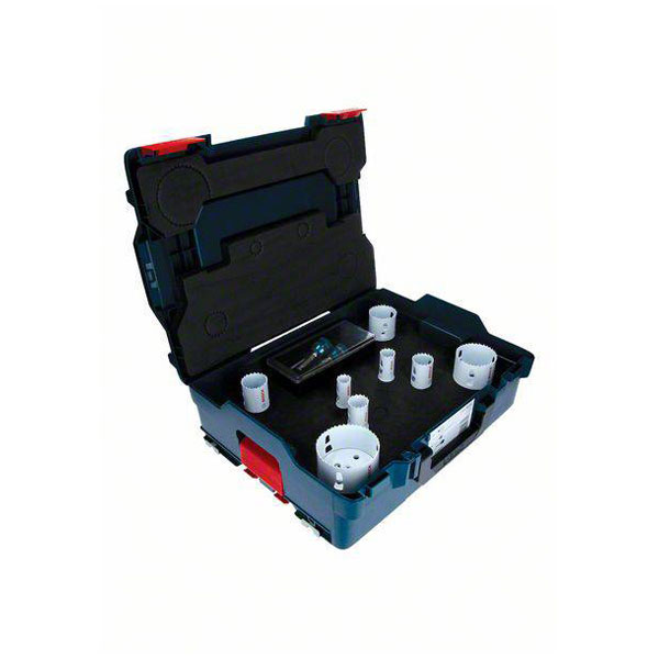 Bosch 2608594271 Hole Saw Set 11-Piece For Wood & Metal 22-83 mm D...
