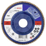 Bosch 2608601272 X431 Flap Disc 115mm Metal Finishing Angle Grinder Compatible