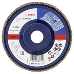 Bosch 2608601277 X431 Flap disc Metal 125mm 22.23mm G120