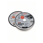 Bosch 2608603254 Inox - Rapido Straight Cutting Disc WA60 T BF 115x22.23x10mmx10
