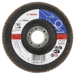 Bosch 2608606717 X551 Flap Disc 125mm High Material Removal for Metal