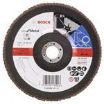 Bosch 2608606737 X571 Flap Disc 180 mm Metal Zirconium Durable