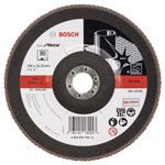 Bosch 2608606739 X571 Flap Disc 180mm Metal Long-lasting Angle Grinder