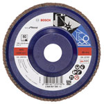 Bosch 2608607339 X571 Flap Disc 125mm Dia 22.33mm Bore Metal Use