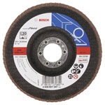 Bosch 2608607347 X551 Flap Disc 125mm 22.33mm Bore High Metal Removal Rate