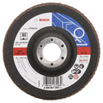 Bosch 2608607355 Flap Disc X551 Metal D= 125mm; G= 80 angled