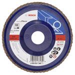 Bosch 2608607366 X551 Flap Disc 125mm Metal Grinding High Durability