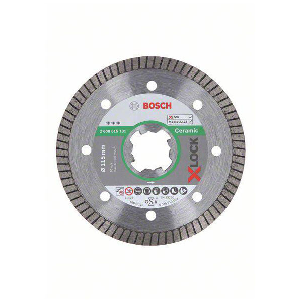 Click to view product details and reviews for Bosch 2608615131 X Lock Diamond Cutting Disc 115mm For Clean Ceram.