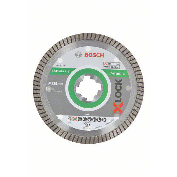 Click to view product details and reviews for Bosch 2608615132 X Lock Ceramic Diamond Disc 125mm Extra Clean Turbo.