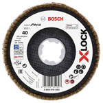 Bosch 2608619803 X551 Flap Disc 125mm Fast Grinding Stainless Steel