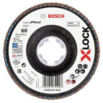 Bosch 2608619804 X551 Flap Disc Ø 125mm Bore Ø 22.23mm