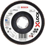 Bosch 2608619806 X551 Flap Disc 125mm Fast Deburring & Cleaning
