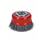 Bosch 2608620725 X-LOCK Metal Cup Brush 75mm 0.3mm for Grinder