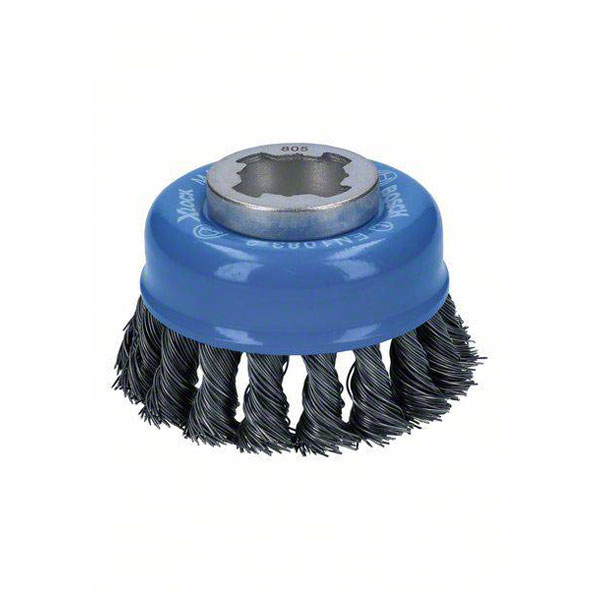 Click to view product details and reviews for Bosch 2608620727 X Lock Metal Cup Brush 75mm Steel Wire Aggressive.