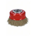 Bosch 2608620730 X-LOCK Metal Cup Brush 75mm Brass Wire Corrosion Resistant