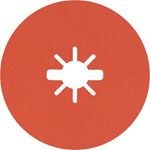 Bosch 2608621826 X-LOCK Ceramic Abrasive Disc 125mm 25pieces Grit 80