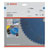 Bosch 2608643054 Expert Circular Saw Blade 160mm 60T Steel Cutting