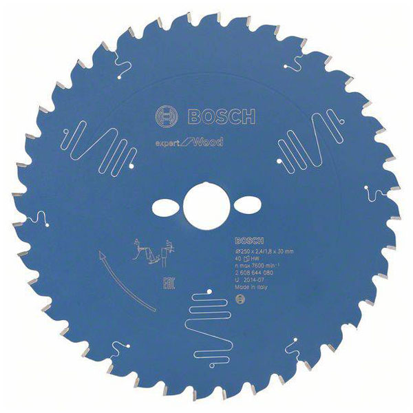 Bosch 2608644080 Accessories Expert Wood Circular Saw Blade 250x30...