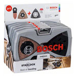 Bosch 2608664133 Starlock Plunge Saw Blade Set Sanding 6-Piece