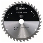 Bosch 2608837686 Circular Saw Blade 165x20mm 36 Teeth Wood Cutting