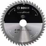 Bosch 2608837710 Wood Circular Saw Blade For Cordless Saws 190x1.6/1.1x30 T48