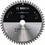 Bosch 2608837763 Circular Saw Blade 165x20mm 54T for Aluminium Cutting