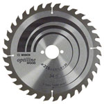 Bosch 2608838409 Optiline Wood Circular Saw Blade 216x2.6/1.6x30 T34