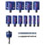 Bosch 2608900448 Accessories EXPERT 14piece Hole Saw Set Long-Lasting Carbide