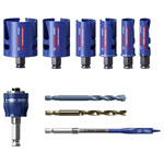 Bosch 2608900490 Expert Hole Saw Set 10-piece Carbide Teeth Durable