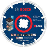 Bosch 2608900533 X-LOCK Diamond Metal Disc 125mm Long-Lasting Safety