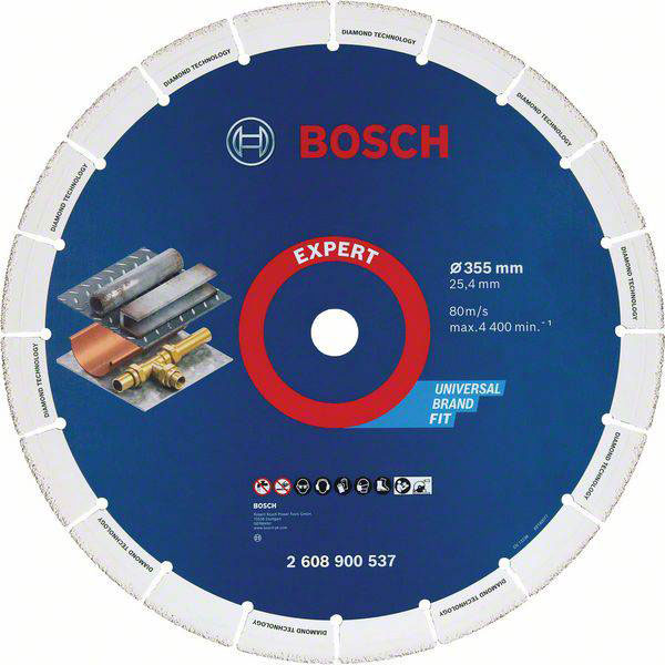 Click to view product details and reviews for Bosch 2608900537 Diamond Cutting Disc 355mm M14 Metal Cutting Durable.