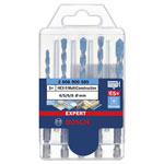 Bosch 2608900585 Expert MultiConstruction HEX-9 Drill Bit 4/5/6/6/8mm 5-pc