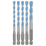 Bosch 2608900586 Expert MultiConstruction HEX-9 Drill Bit 55/6/6/7/8mm 5-pc