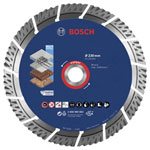 Bosch 2608900663 Expert MultiMaterial Diamond Cutting Disc 230x2223x24x15mm